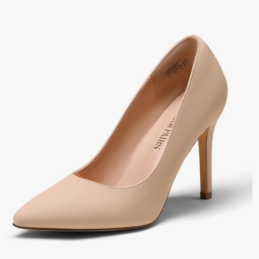 Elegant Beige High Heels
